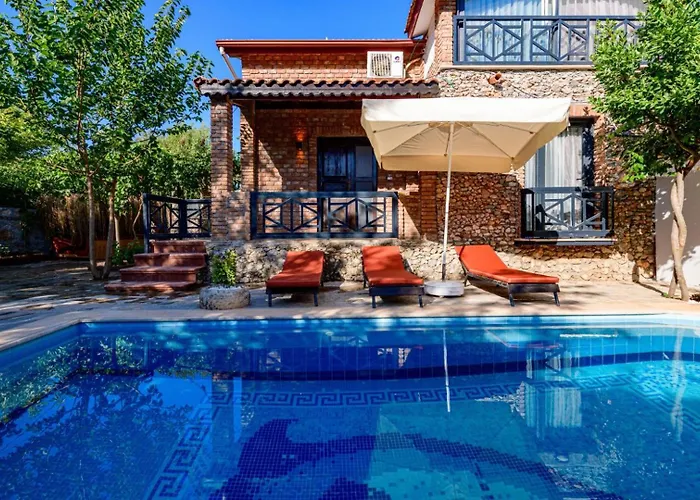 וילה Sarnic - Stone With Private Pool For 6 Guests In Kayakoey, *